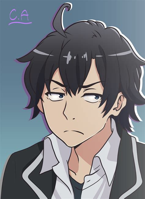 hachiman anime character